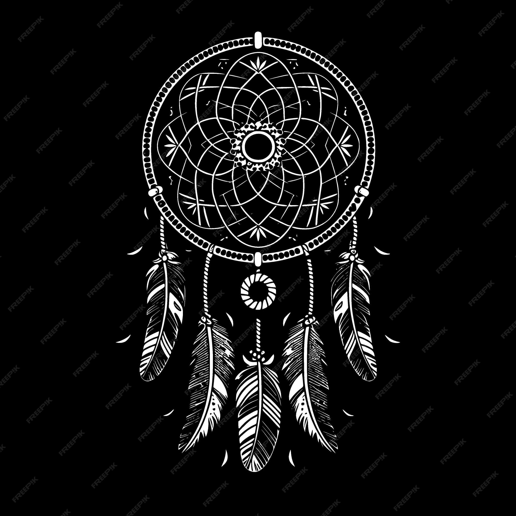 Dream catcher icon design template Royalty Free Vector Image