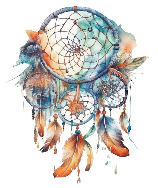 Premium Vector | Dream catcher clipart