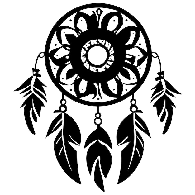 Premium Vector Dream catcher illustration