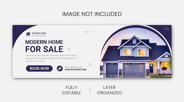 dream home for sale real estate facebook timeline cover template