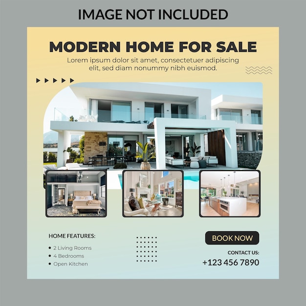 Dream Home Social Media Post Template