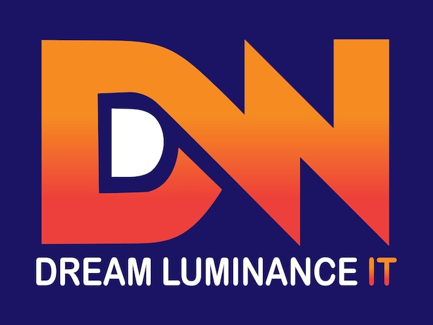 Vector dream luminance it logo