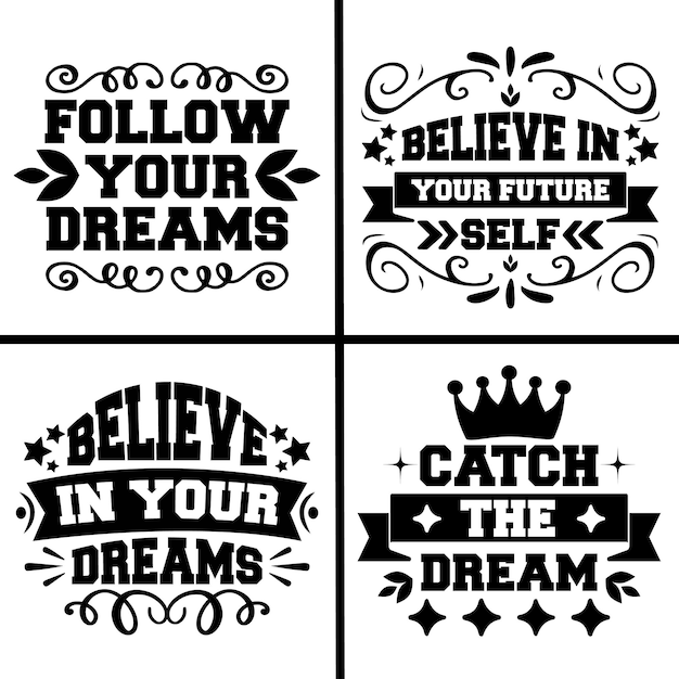 Vector dream svg bundle