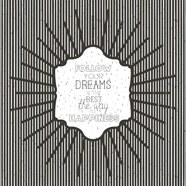 dreams message with hand made font