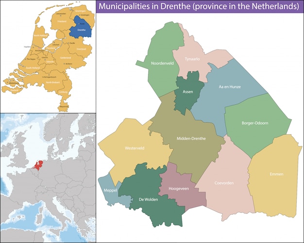 Drenthe is a province of the Netherlands