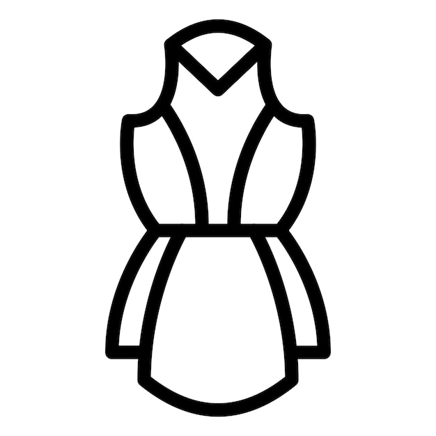 Dress icon style