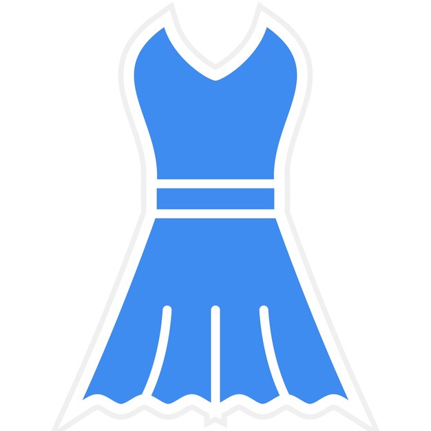 Vector dress icon vector image can be used for fashion