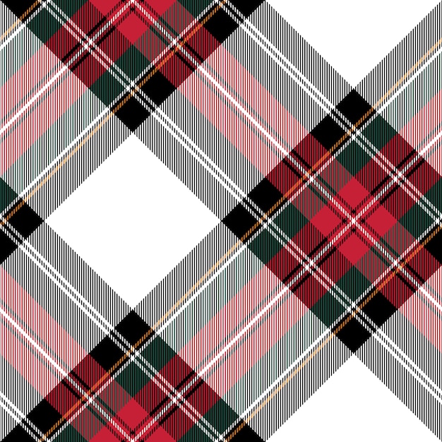 Dress stewart tartan fabric texture seamless pattern diagonal