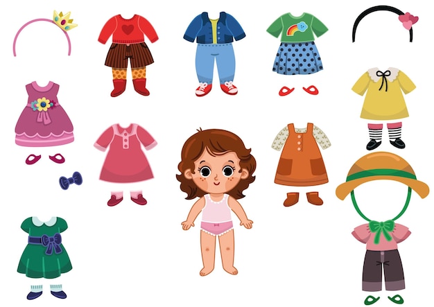 Kids Clothes Clipart Images - Free Download on Freepik
