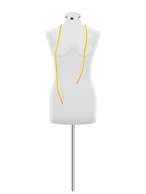 Vector dressmaker mannequin