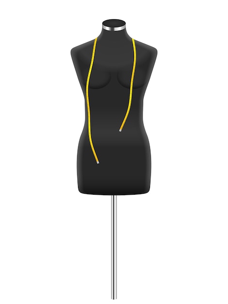 Vector dressmaker mannequin