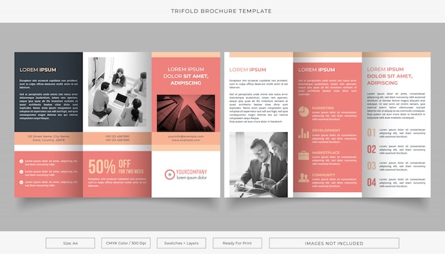 Driebladige Brochure Template