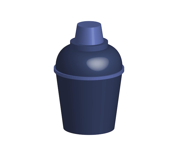 Driedimensionale plastic shaker