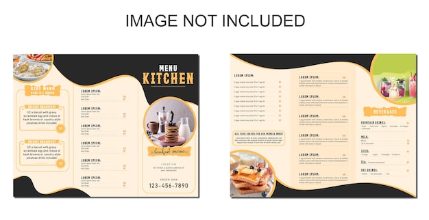 Drievoudig menu