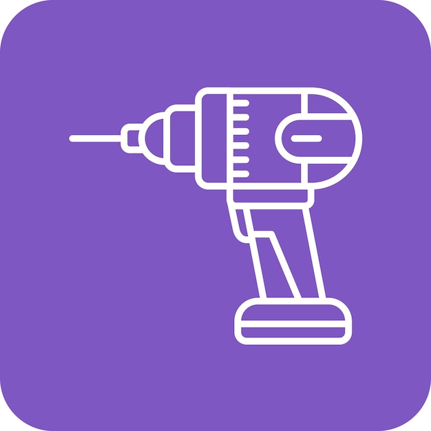 Drill icon vector image Can be used for Plumbing