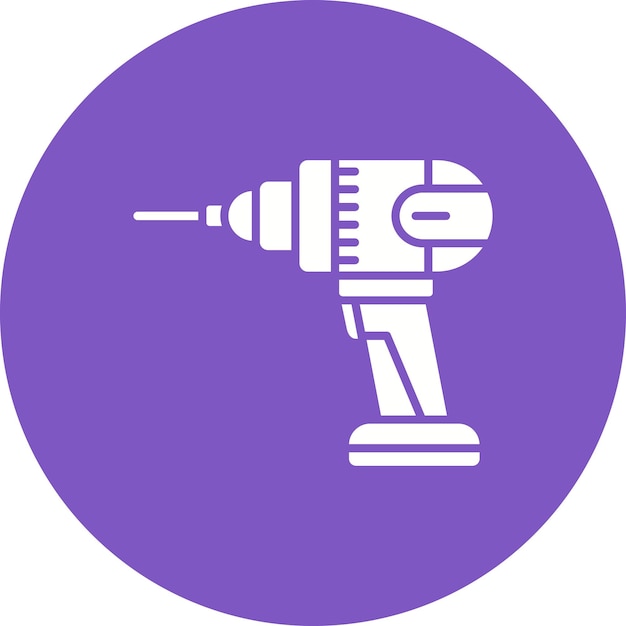 Drill icon vector image Can be used for Plumbing