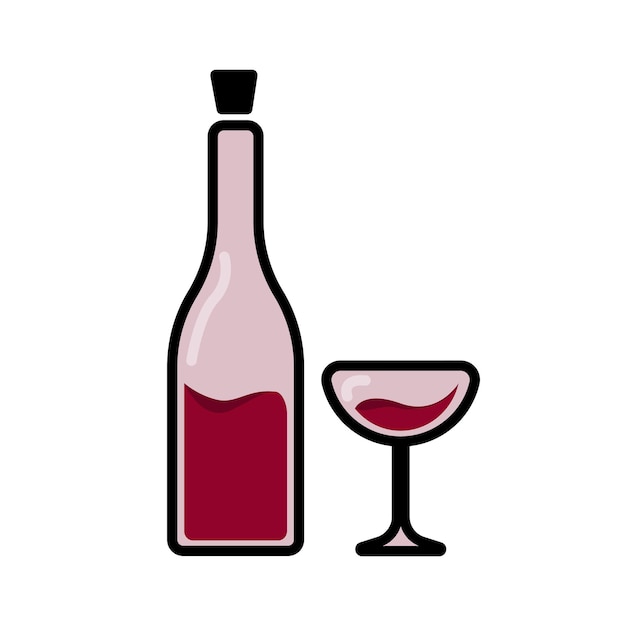 Drink pictogram vector