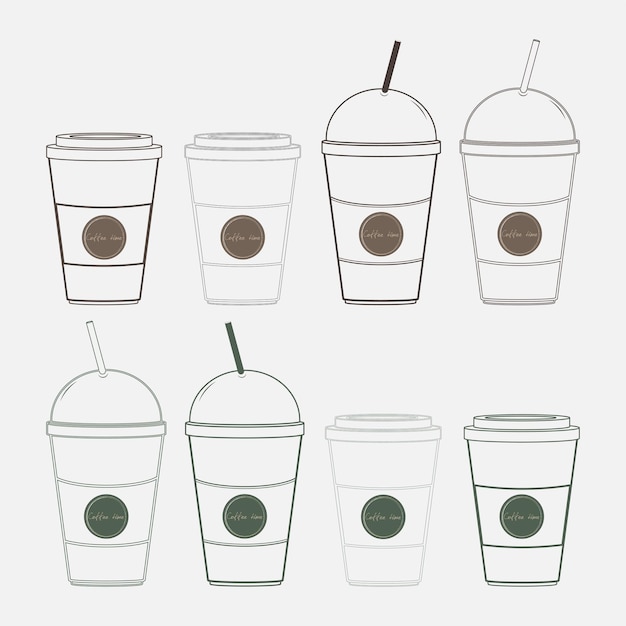 Drink vector illustratie ontwerp