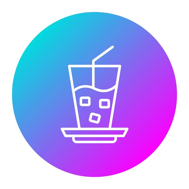 Drink Vector Illustration Style