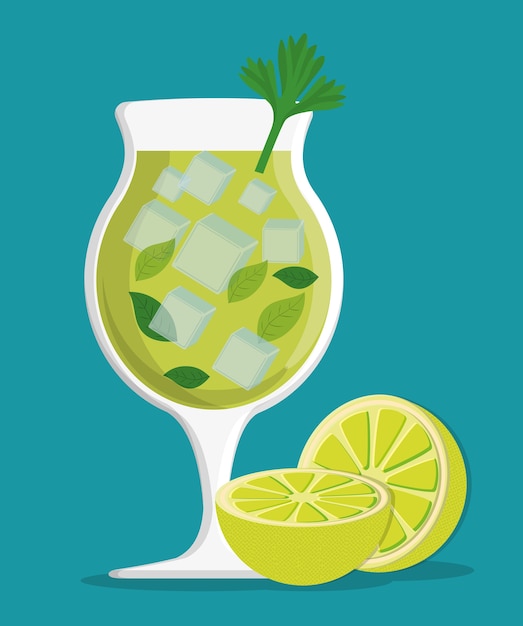 Vector drinks icon design