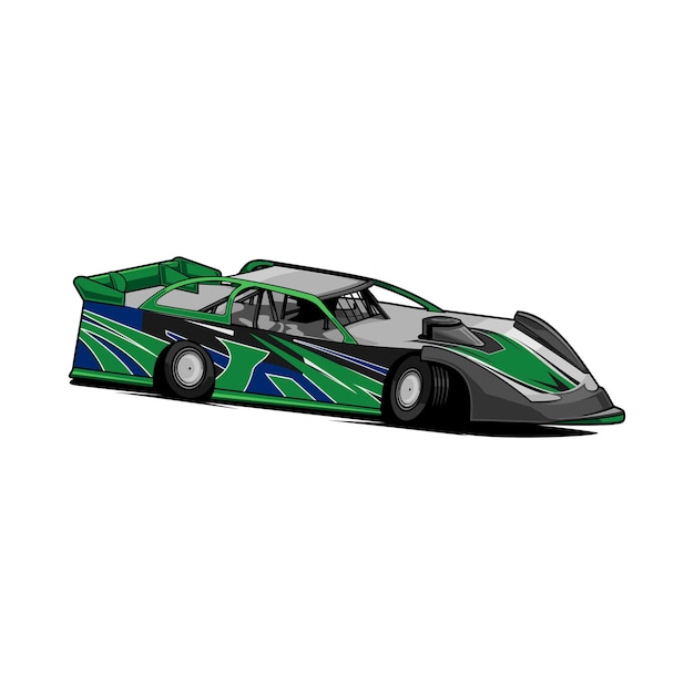 Vector drit racing car