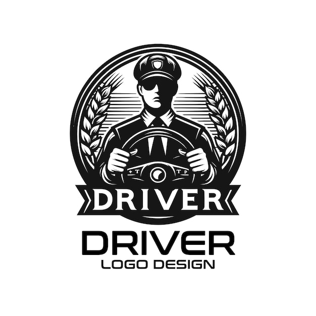 Vector driver vector logo design