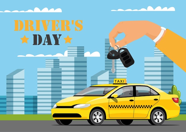 Drivers day driving school Dia do motorista celebration car taxi booking