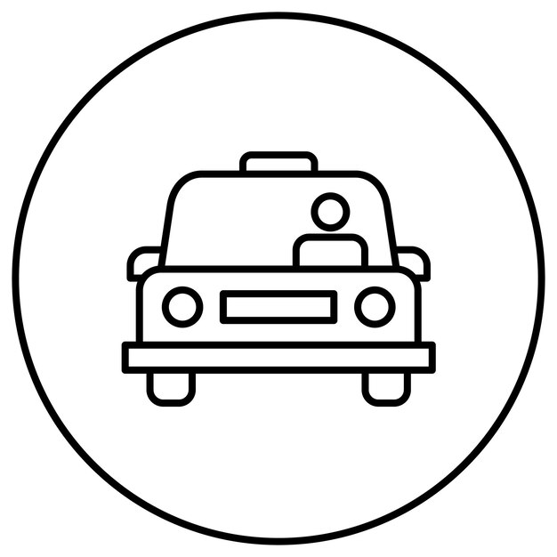 Driving icon vector image Can be used for Map and Navigation