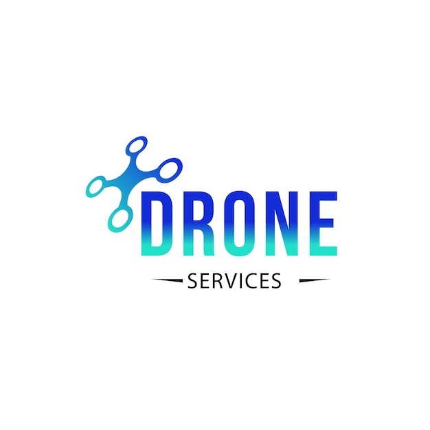 Drone bedrijfslogo vector