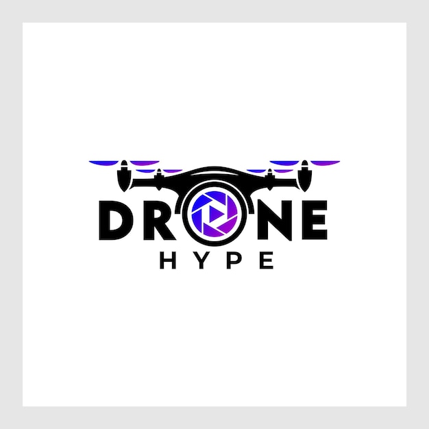 Дизайн логотипа дрона