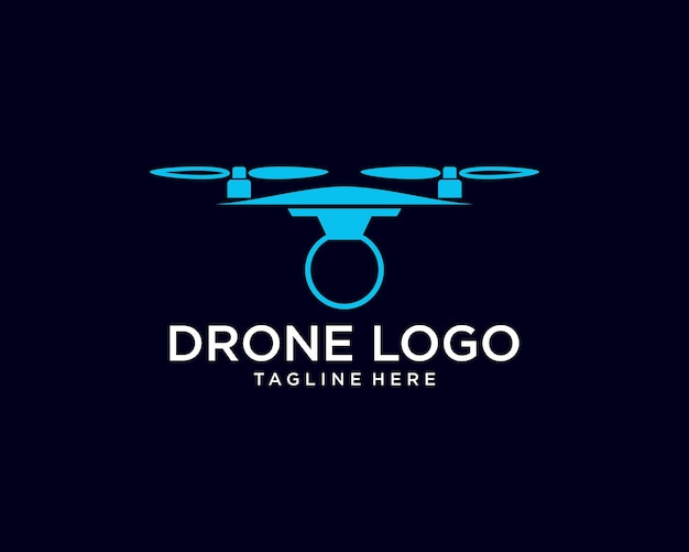 Vettore design del logo del drone