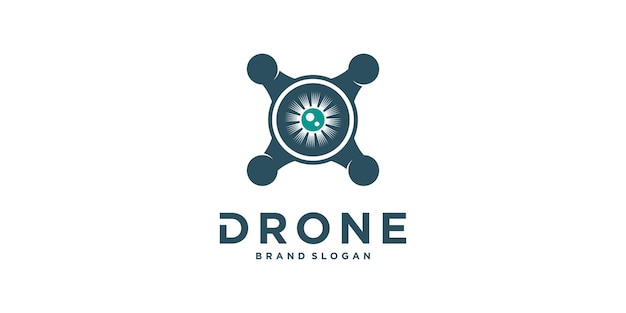 Vector drone logo ontwerpcollectie bewerkbaar voor uw zakelijke vectorillustratie