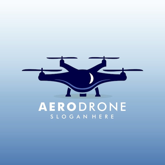 Шаблон логотипа drone