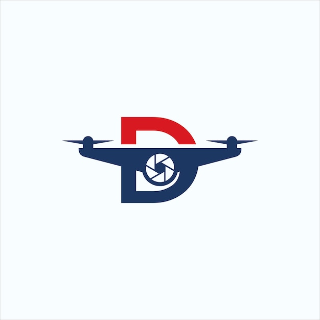 Vector drone logo