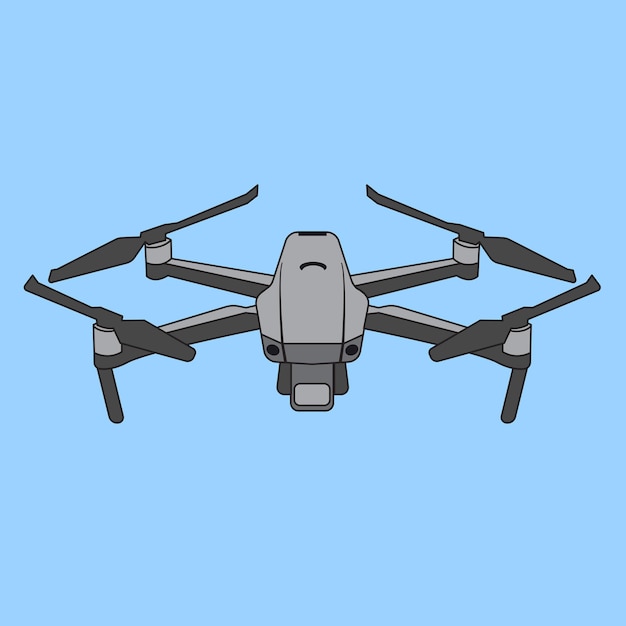 Drone quadcopter icon vector design