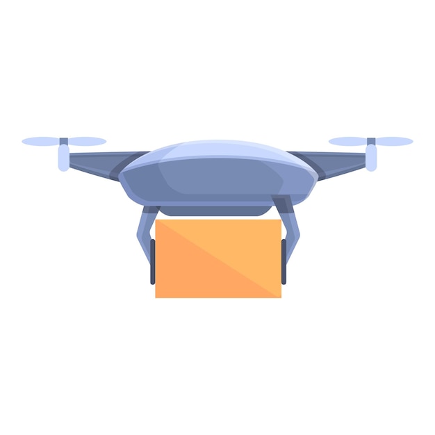 Vettore icona del giocattolo della tecnologia drone cartoon di icona vettoriale del giocattolo della tecnologia drone per il web design isolato su sfondo bianco