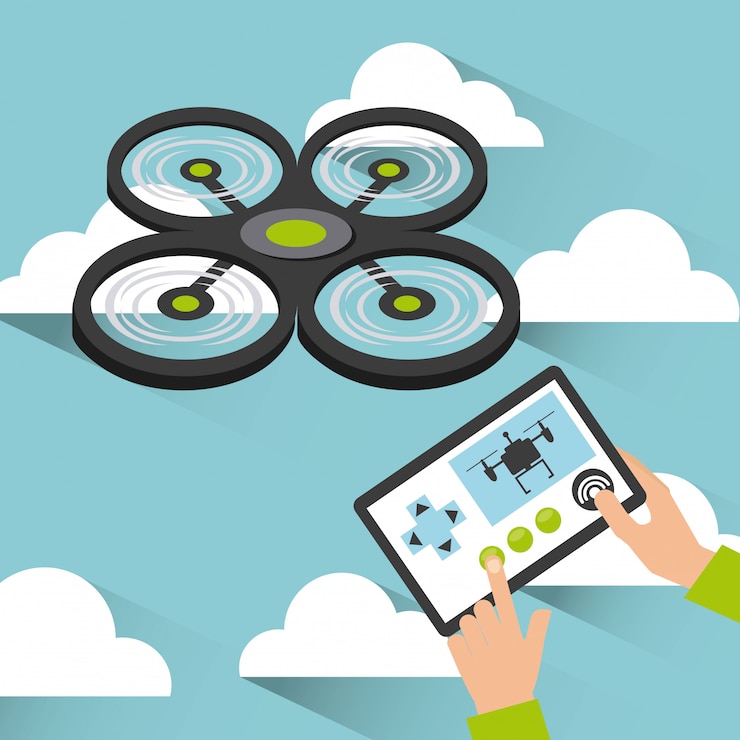 Vector drone technology 