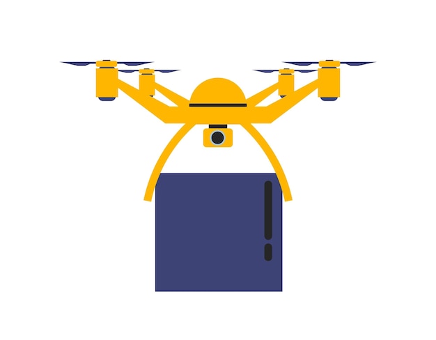 Drone with box