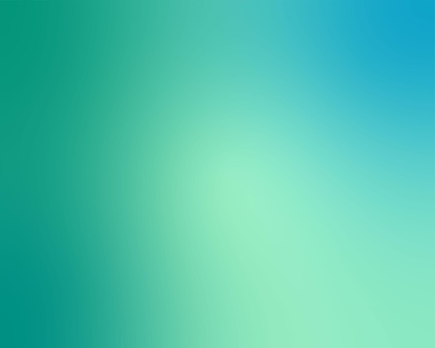 Droomachtige groene en blauwe kleurgradiënt achtergrond voor veelzijdig ontwerp