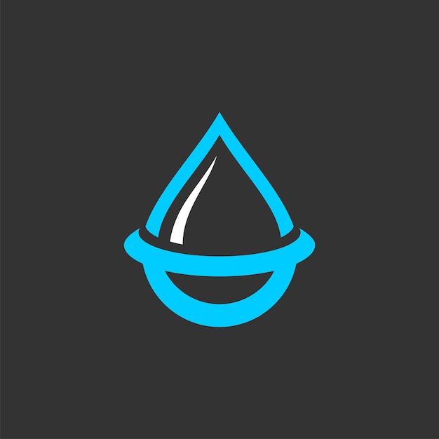 Drop Water Logo Template Illustration Design Vector EPS 10