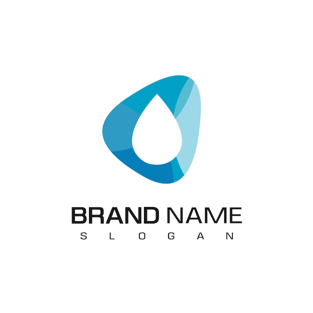 Drop Water Logo Template