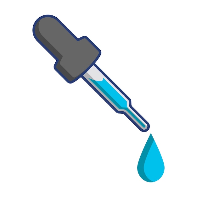 dropper icon design vector template