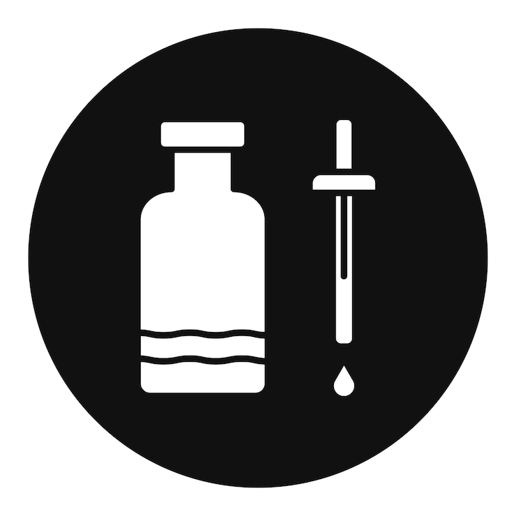 Vector dropper icon