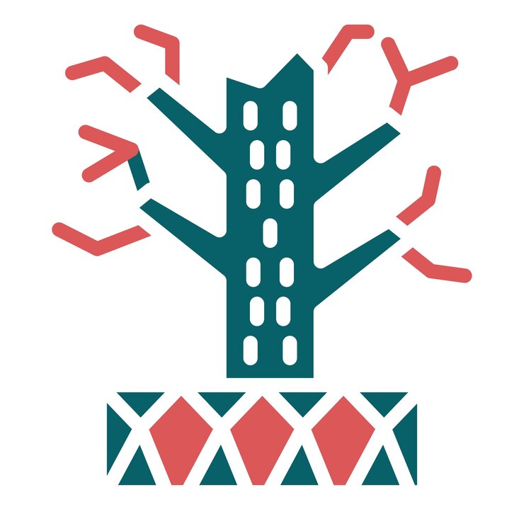 Vector drought icon style