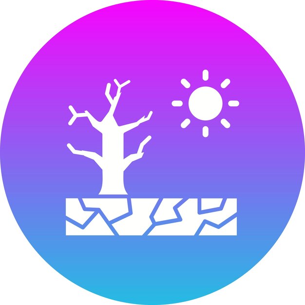 干ばつアイコン