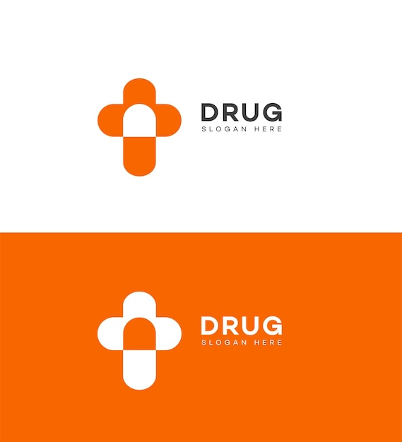 Vector drug logo