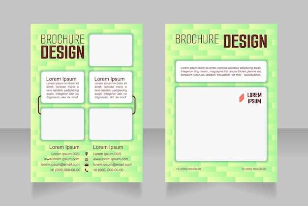 Vector drug store contact info blank brochure design template set with copy space for text premade corporate reports collection editable 2 paper pages smooch sans light bold arial regular fonts used