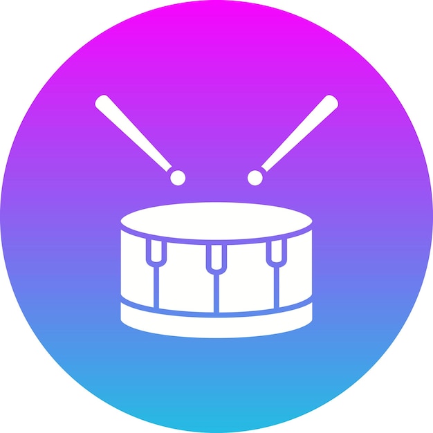 Vector drum icon