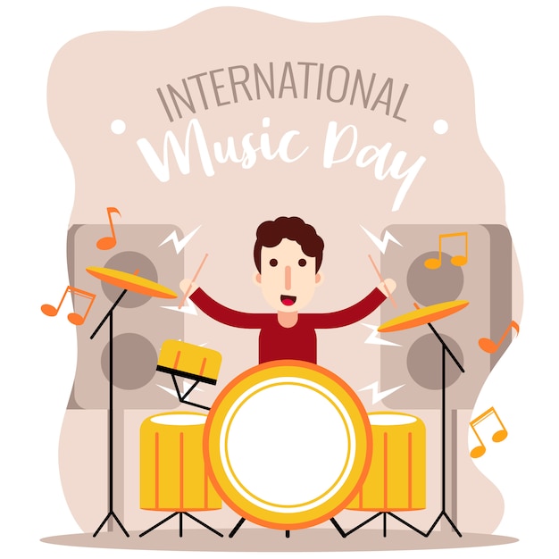 Drummer boy international music day