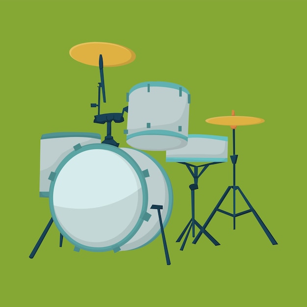 Vector drumset